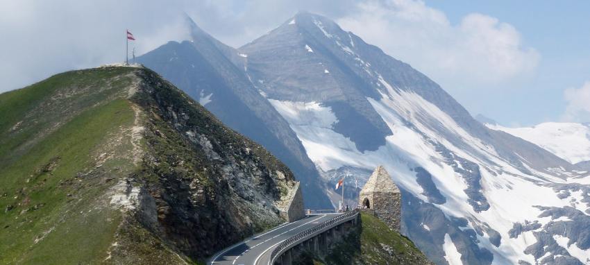 Z motrojem v Avstrijo po gorski cesti Grossglockner