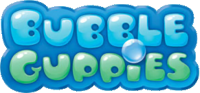 Promotional image for educational show Bubbles Guppies
