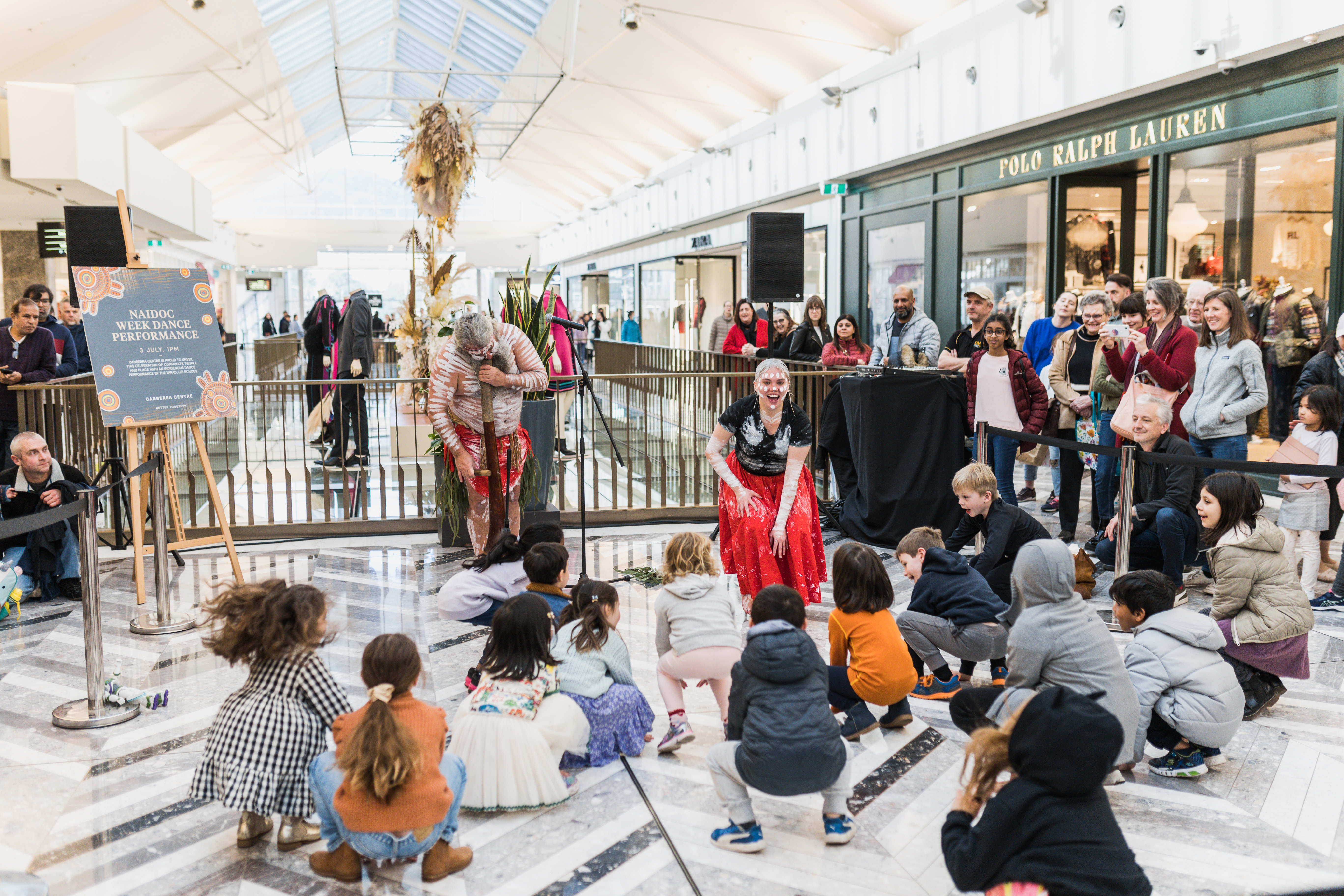CANBERRA CENTRE, NAIDOC WEEK, JULY 2