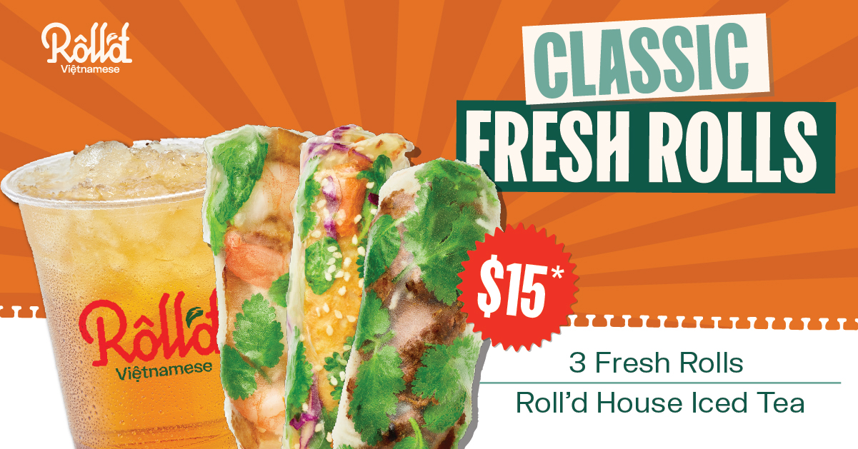 $15 Classic Fresh Roll
