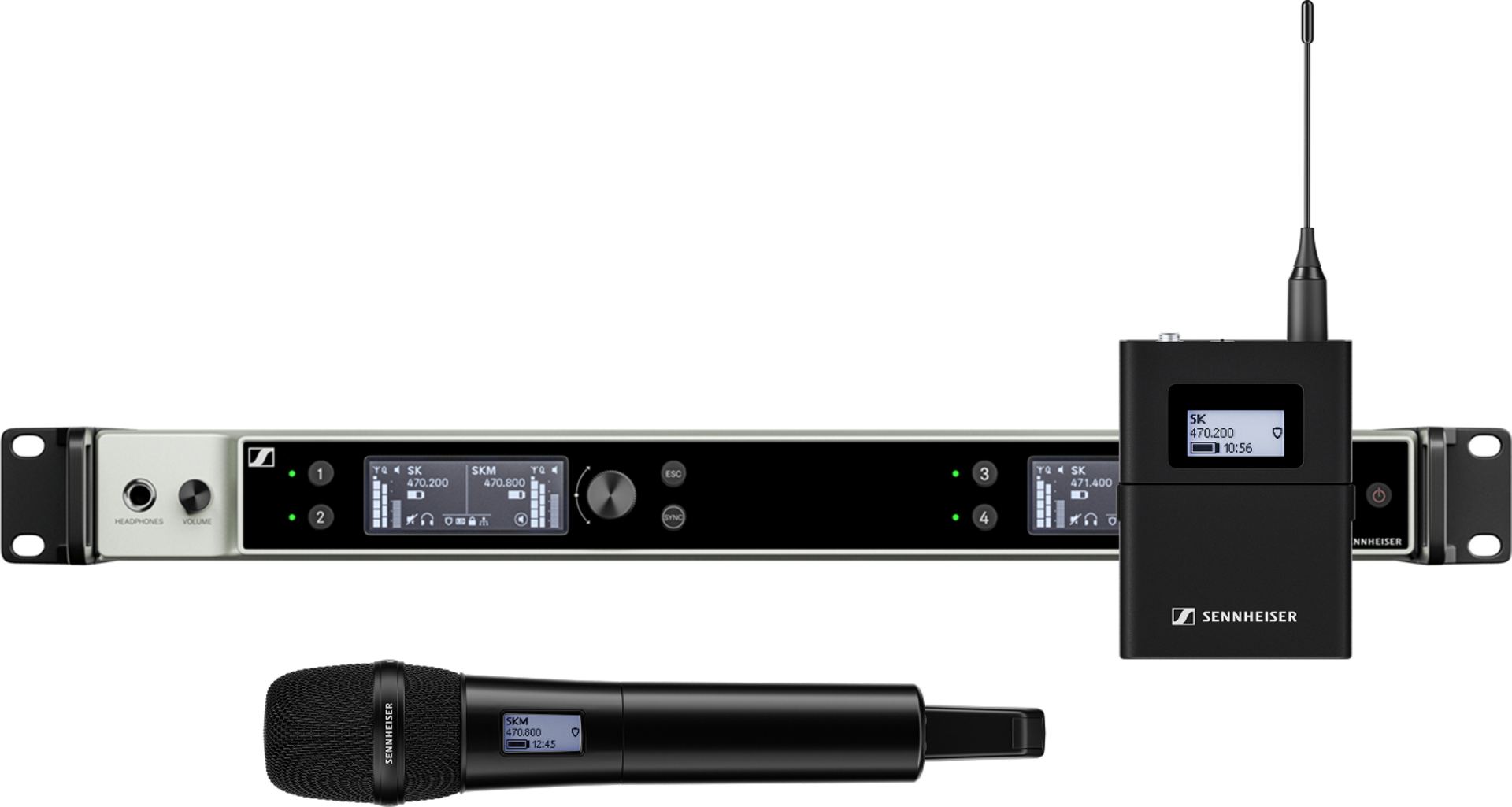 EW-DX für professionelle Audiotechnik