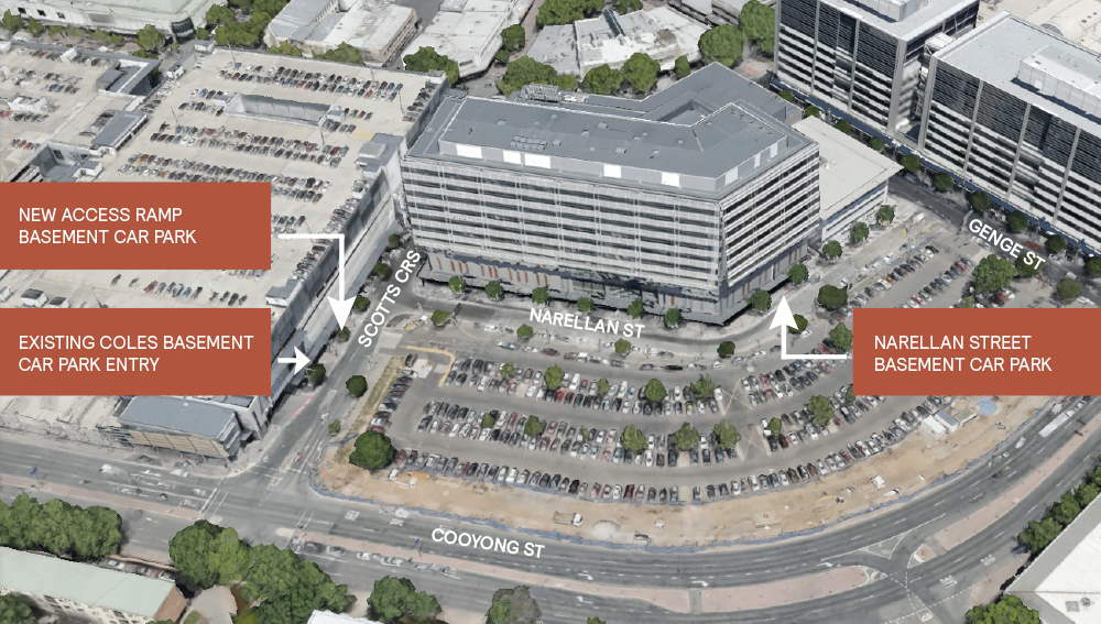 Canberra Centre road closures map (no dates) copy