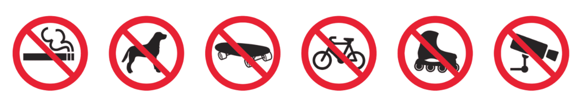 Prohibited Sign