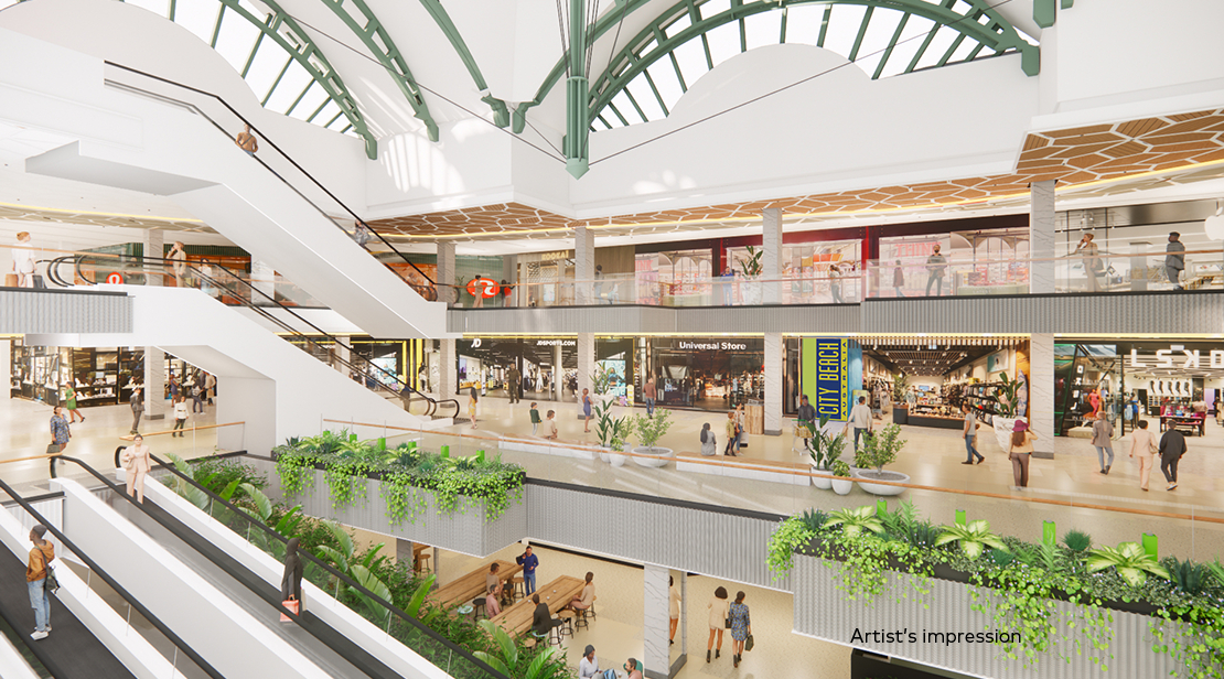 Castle Towers lifestyle precinct artist's impression 