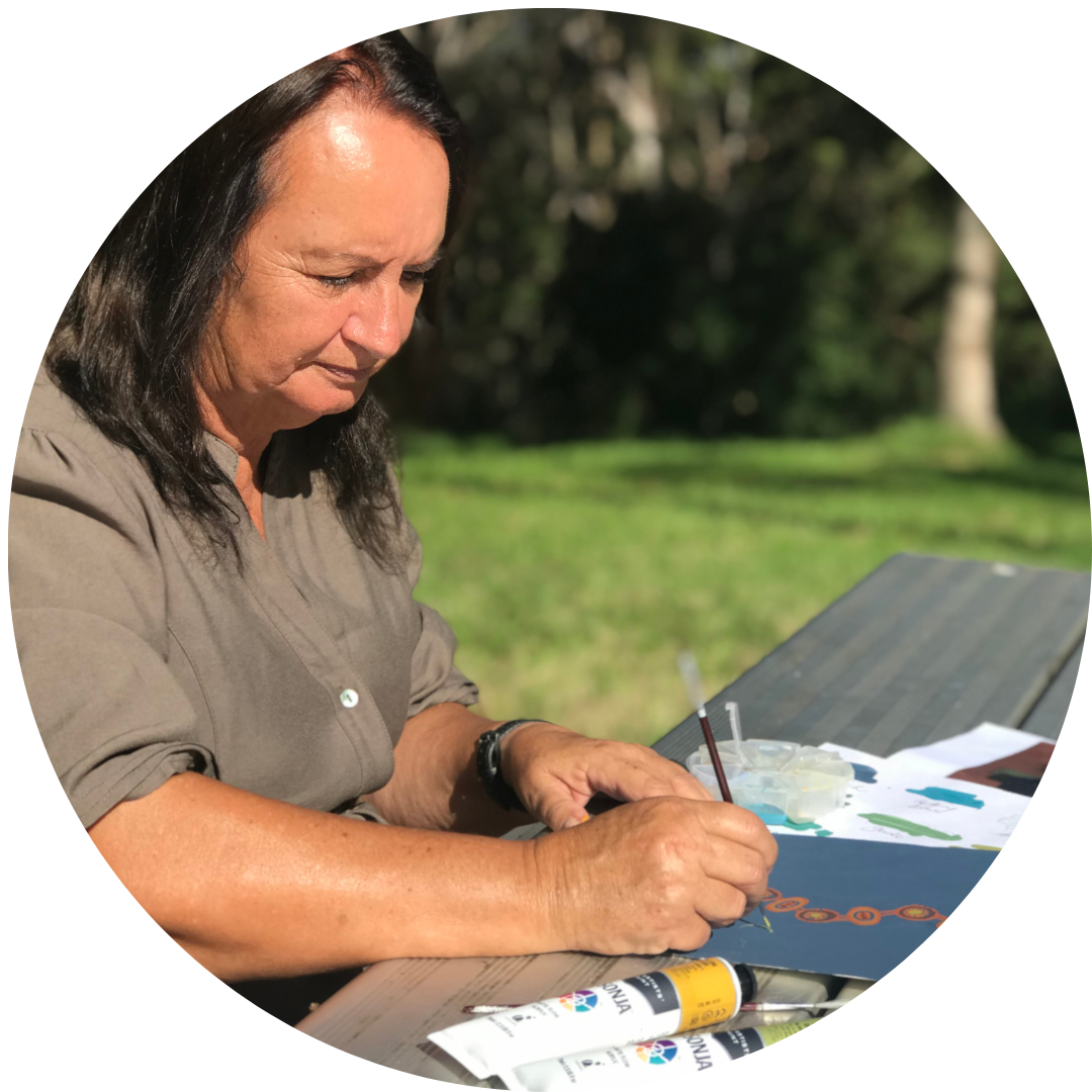 Aboriginal Artist Cheryl Moggs OAM