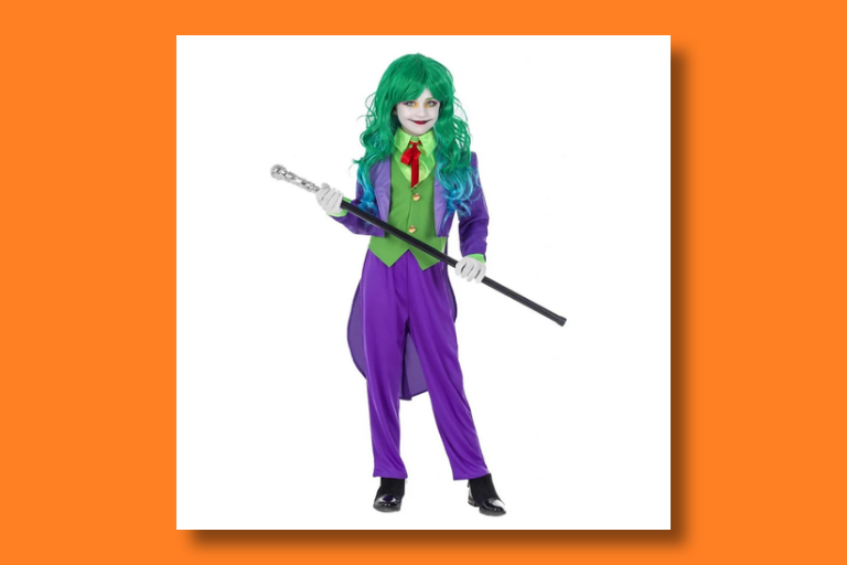 Red Dollar spooky kids costume
