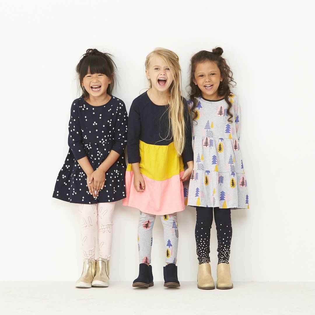 Girls standing against a wall