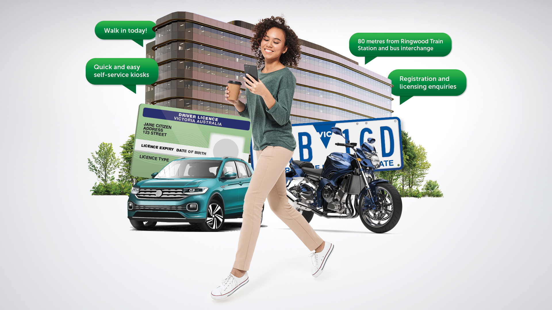 VicRoads Ringwood Customer Hub