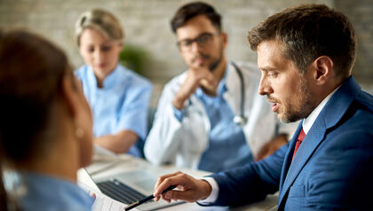 Doctors Finance Medical Advisor Review Meeting