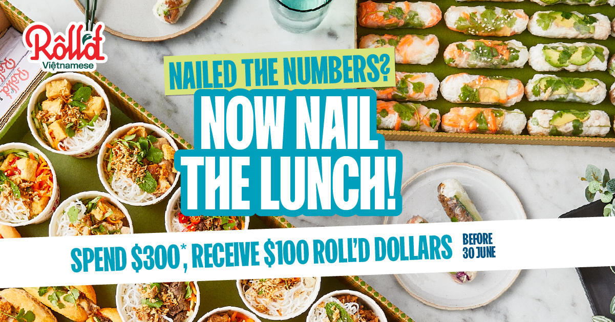 Celebrate EOFY with Roll'd and get rewarded