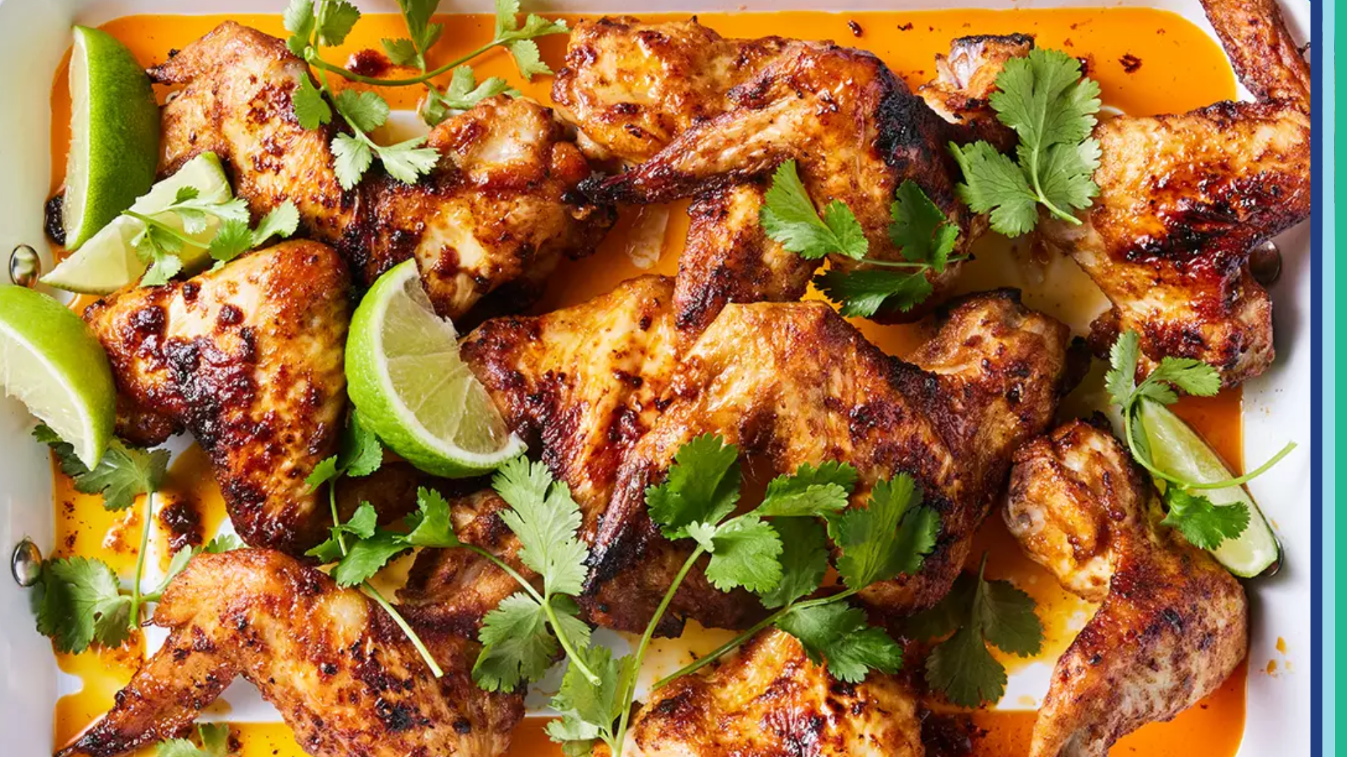 Air-fryer Taco Chicken Wings Hero