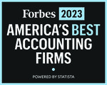 Forbes America's Best Accounting Firms 2023 logo