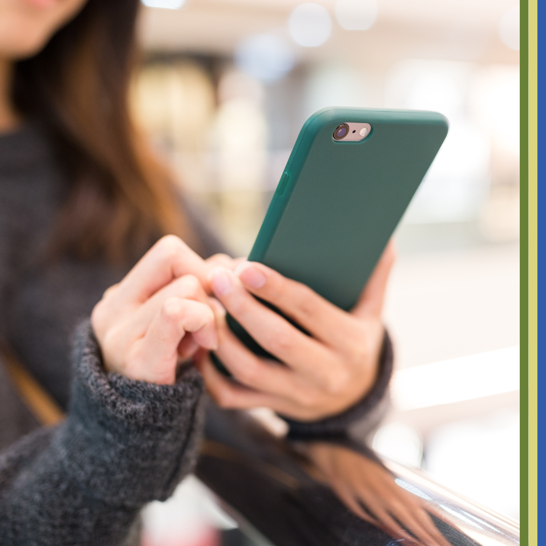 free wifi - person holding a mobile phone in hands