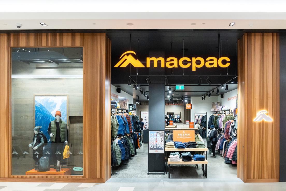 Macpac Storefront