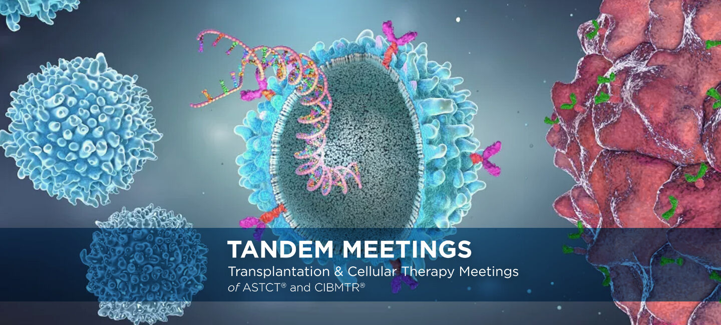 Image of cancer cells and immunotherapy attacking them