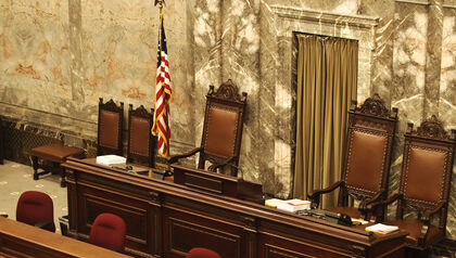 Interior of House of Representatives chamber