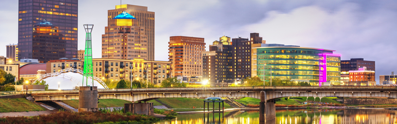 A shot of the major city in Ohio