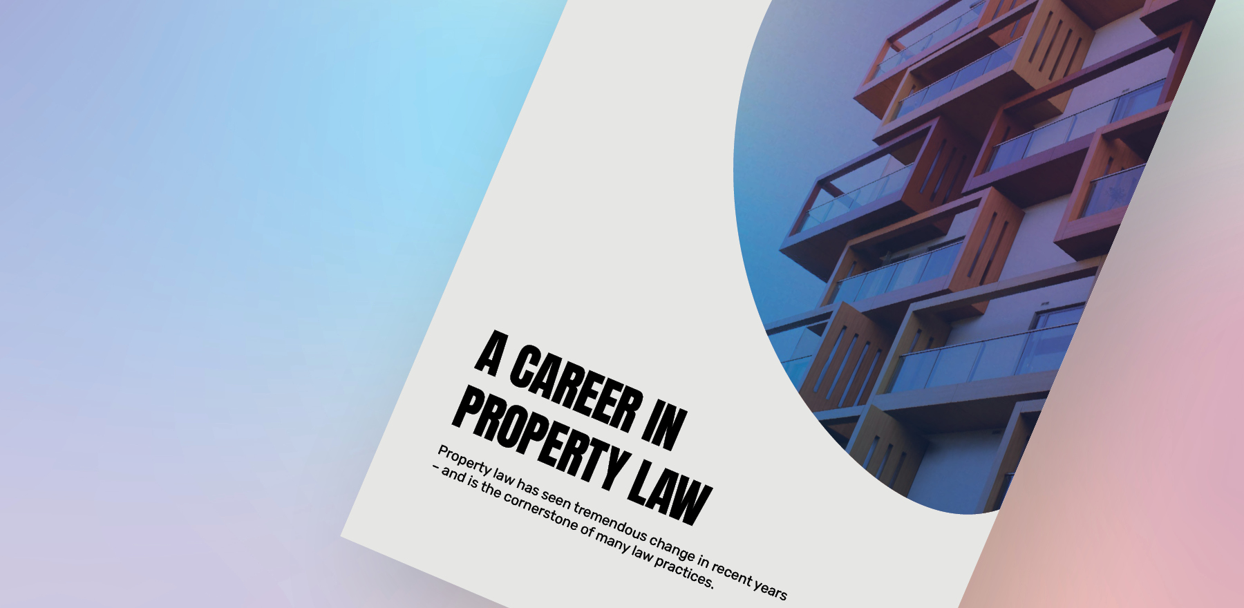 Your Guide to a Career in Property Law