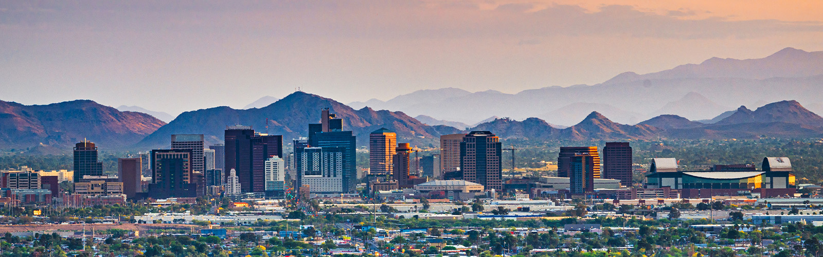 A view of a Colorado skyline