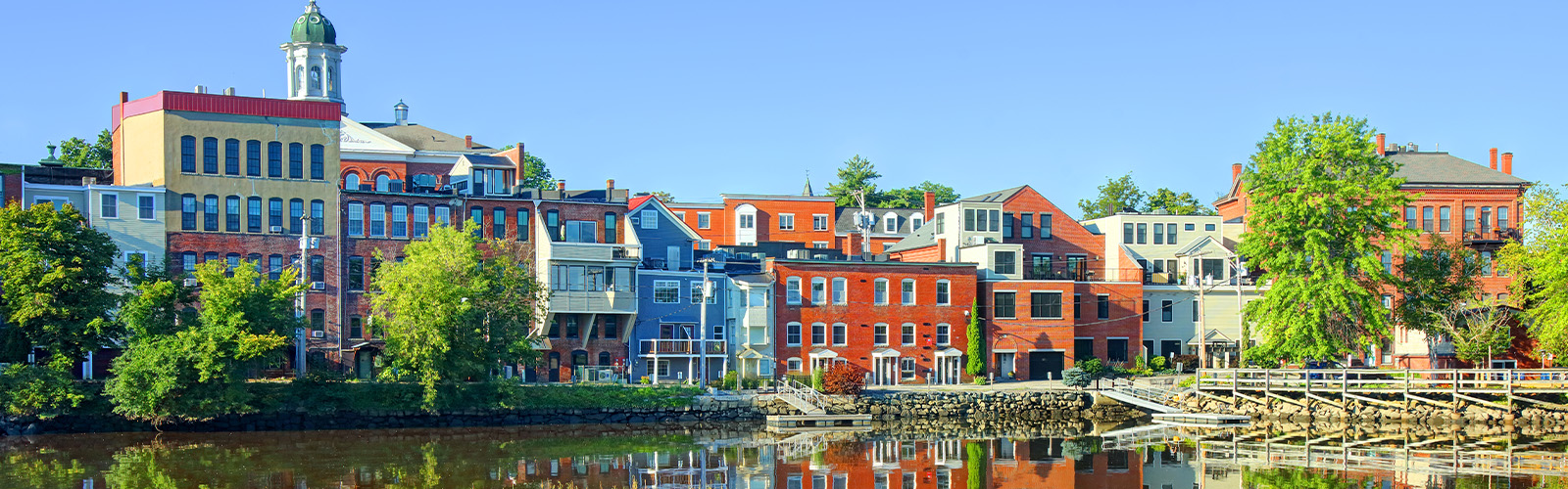 A view of a New Hampshire skyline