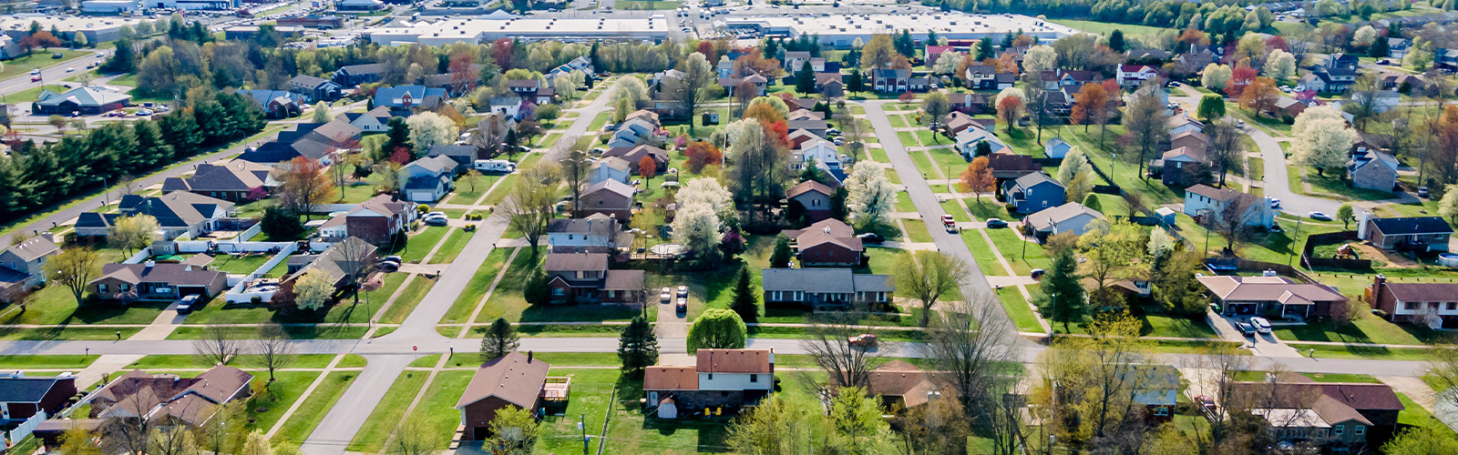 View of city in Kentucky.