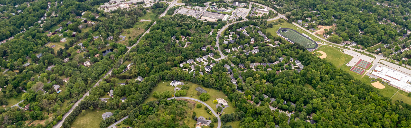 View of city in Maryland.