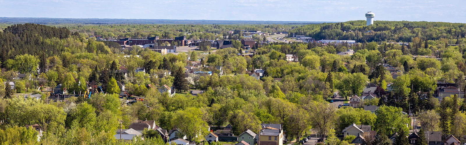 View of city in Minnesota.