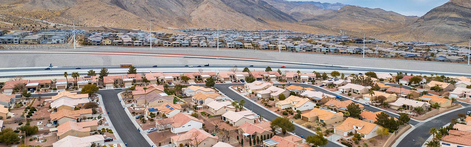 View of city in Nevada.