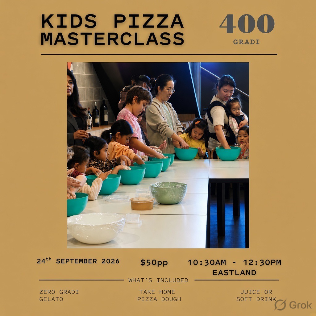 Kids Pizza MasterClass