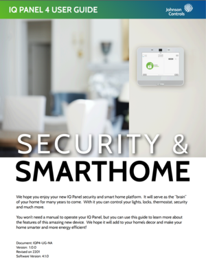 Downloadable Guide for IQ 4 Panel