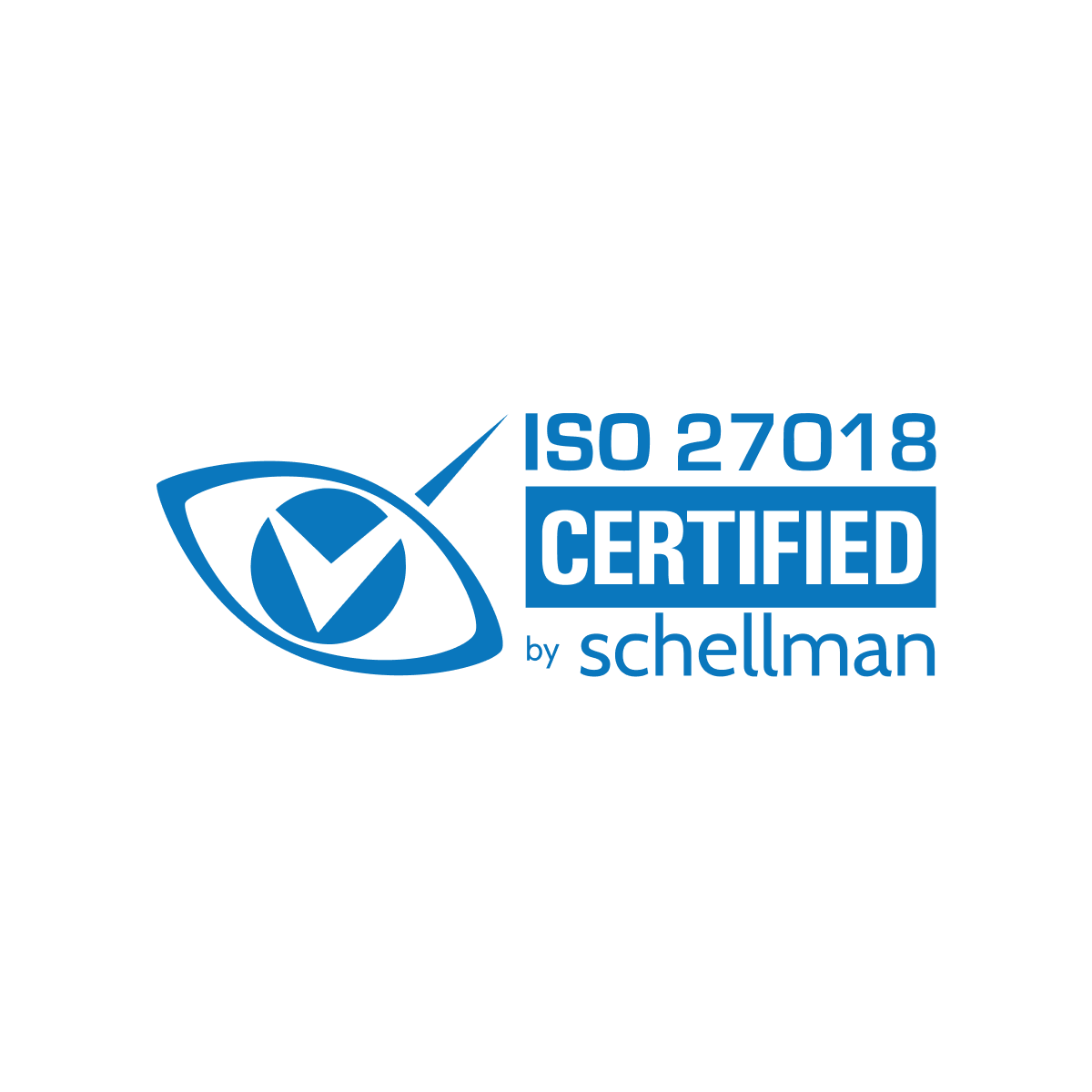 ISO 27018 Certified badge