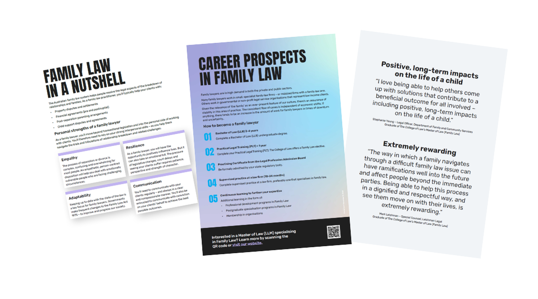 Intro with Form Family Law Career-In Guide