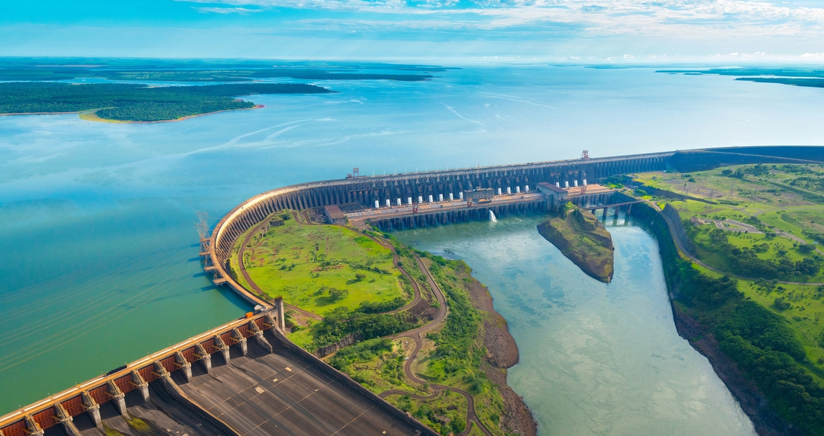 Large hydropower plants provide the majority of Brazil’s electricity