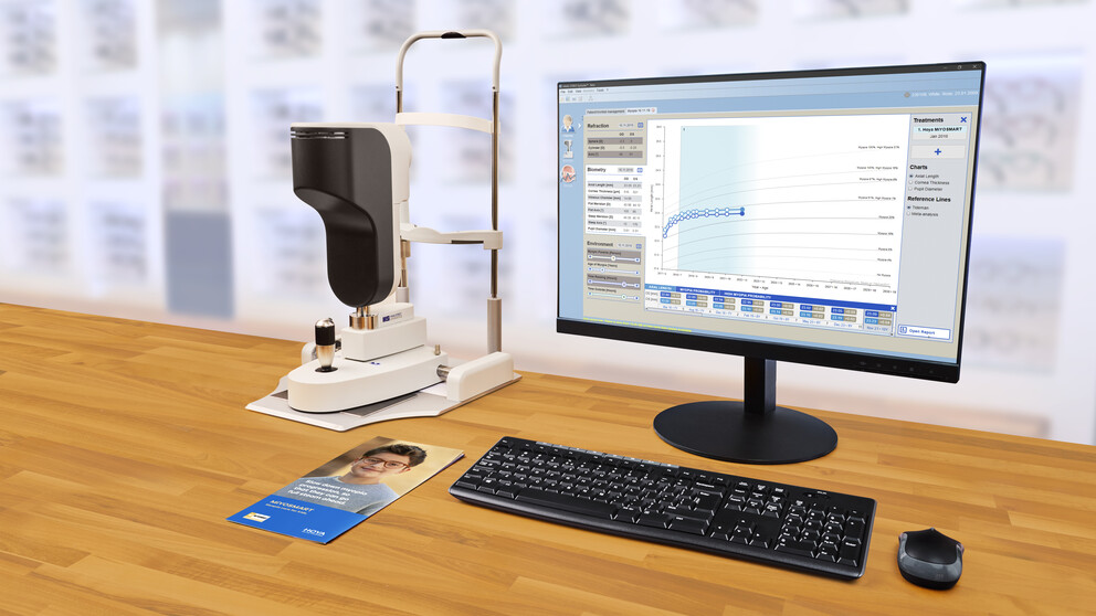 HOYA Lenstar computer and equipment