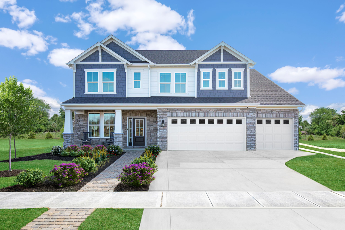 arts and crafts exterior with front porch 
