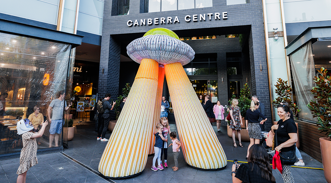 It's Not Rocket Science pop-up at Canberra Centre