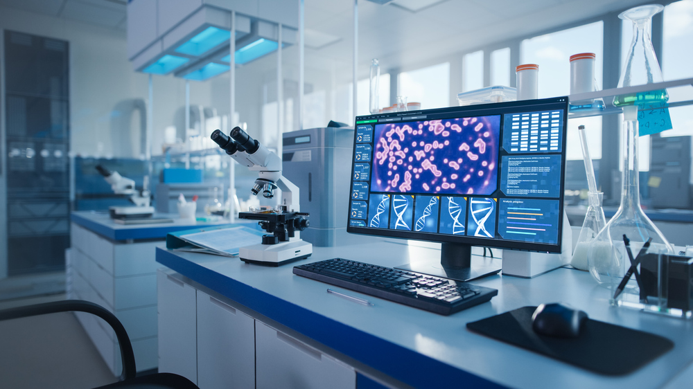Modern medical laboratory