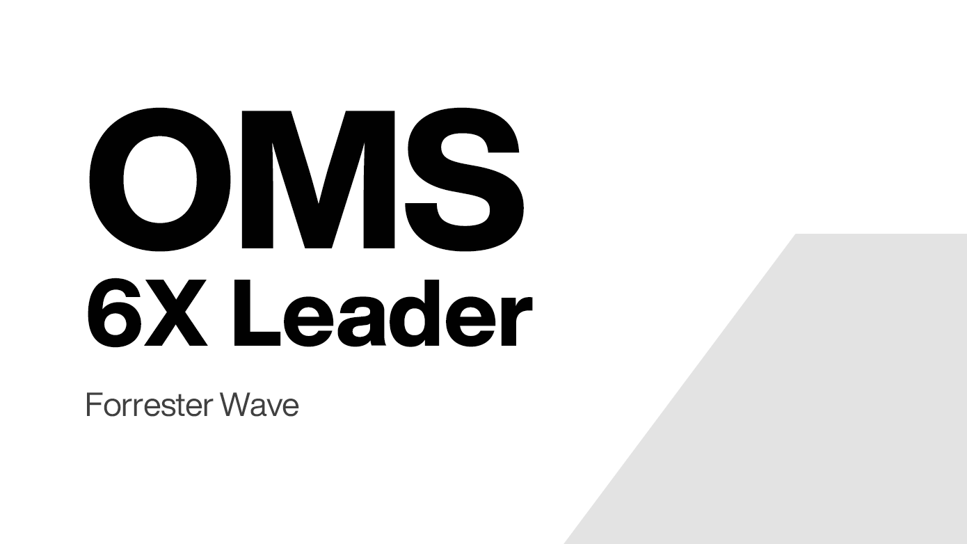 OMS2.png Manhattan named a leader in the Forrester Wave OMS for the fifth time.