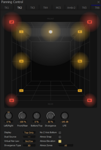 PYRAMIX 15 Discrete Multichannel Panning