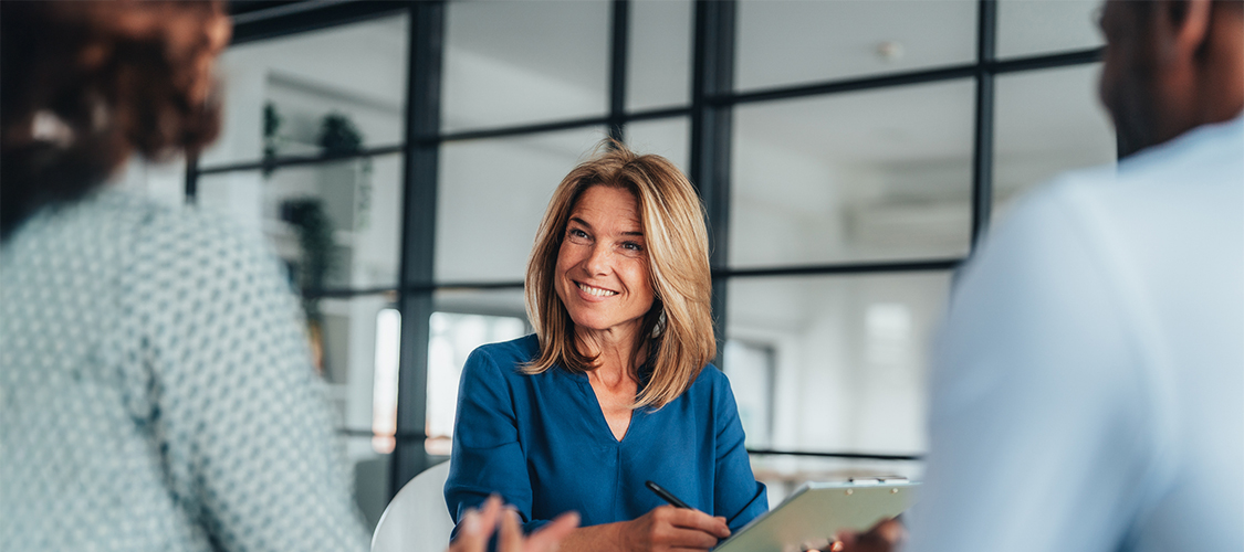 Buyers with a mortgage professional