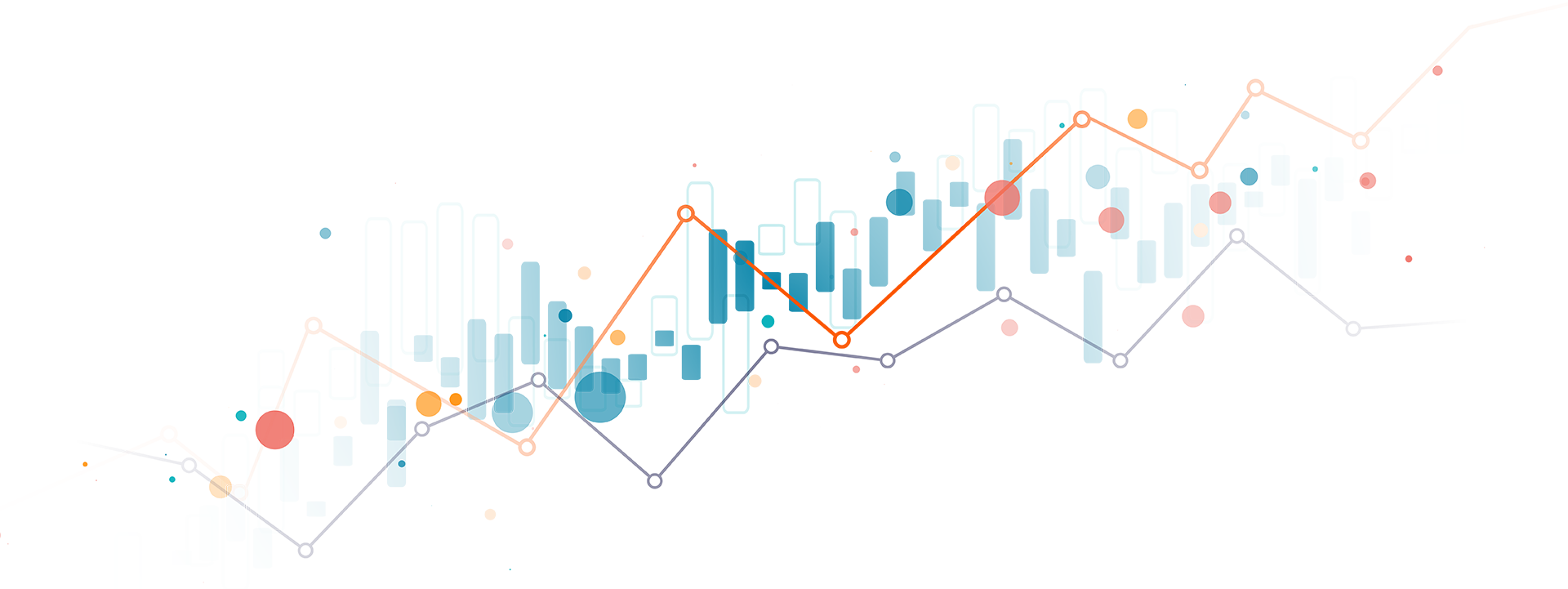 decorative bar chart graphic