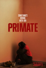 Primate movie poster new horror film