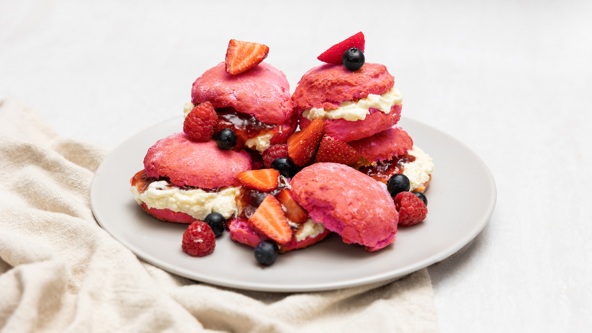 Mothers Day Recipe, Pink Lemonade Scones