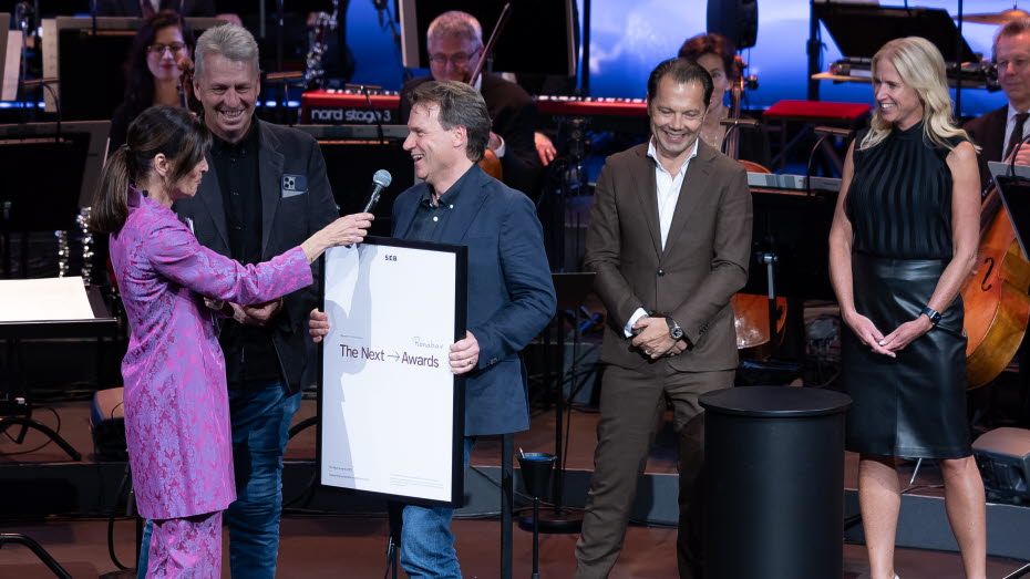 RenaHav på scenen i The Next Awards