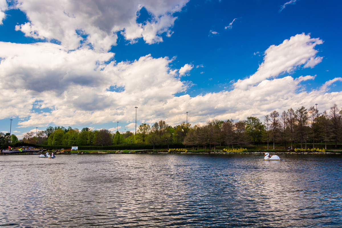 the lake at the rio washingtonian center