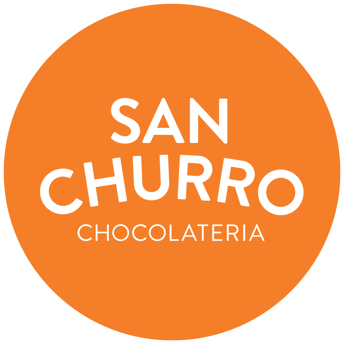SC1902003 San Churro LogoPrimaryOrangeRound