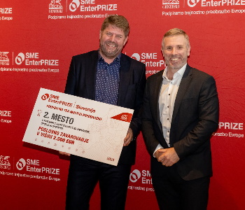 Podjetje SICO je osvojilo drugo mesto v kategoriji vpliv na družbo.