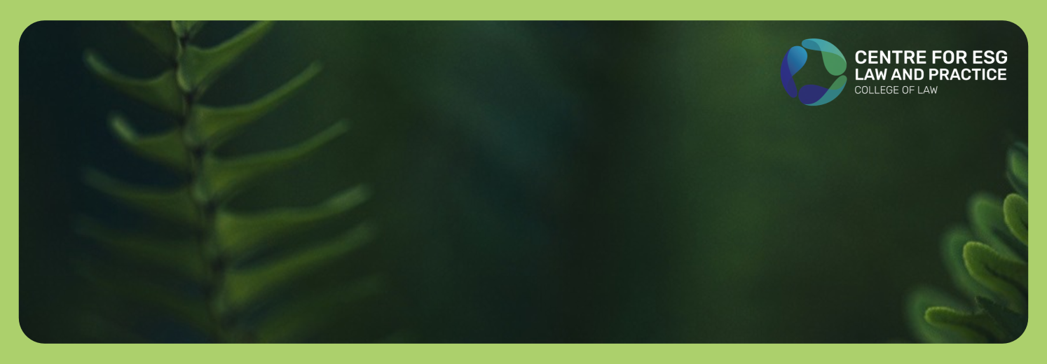 ESG LAW & PRACTICE ANNUAL CONFERENCE