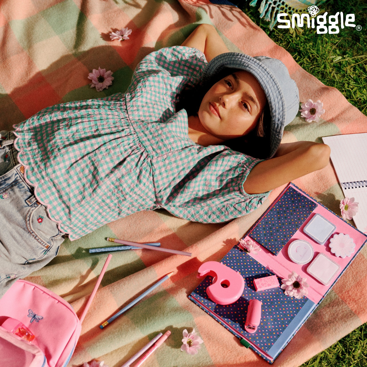 Smiggle New Floral Stationery Collection. Create something worth keeping.