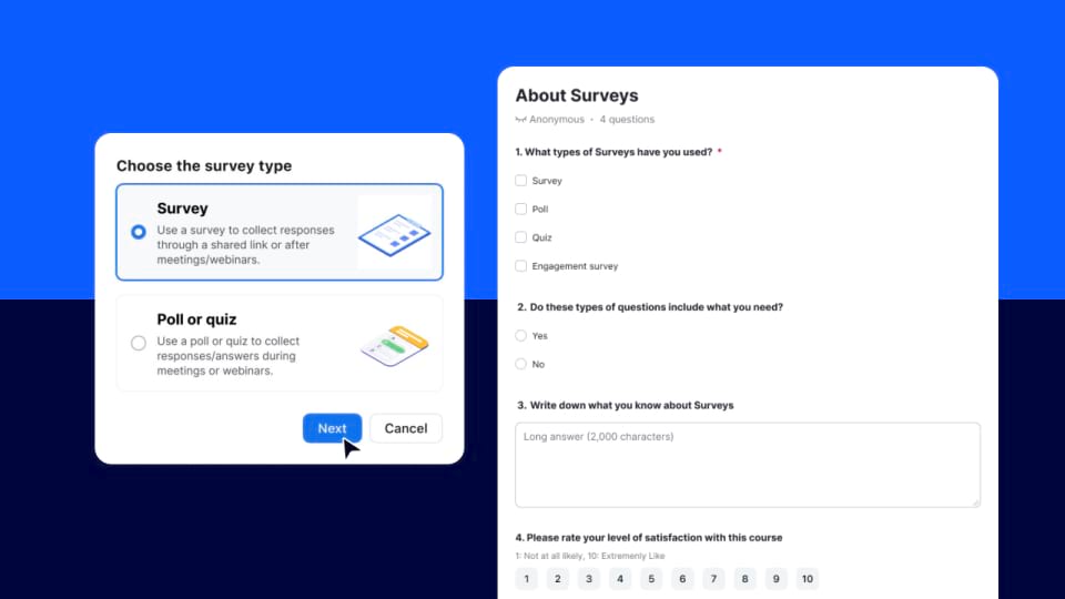 Surveys